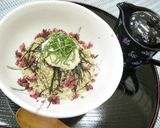 ★梅マヨネーズ玄米茶漬け★作り方5写真