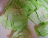キャベツとアンチョビのパスタ♪♪作り方1写真