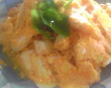 激ウマ・激簡単！豆腐と豆もやしの卵とじ作り方4写真