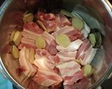 あんかけ東坡肉トンポーロウ（黒酢角煮）作り方3写真