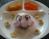 【簡単】アンパンマンおにぎり（鮭味）作り方4写真