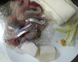 魚のすり身と青菜の煮びたし作り方2写真