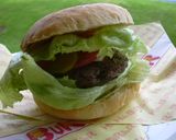 ビーフ１００％のアメリカンなハンバーガー作り方9写真