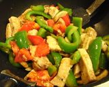 彩り野菜とかじきのオイスターソース炒め作り方5写真