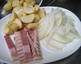 新じゃが＆新玉ねぎのシンプルなスープ作り方1写真