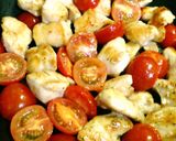 チキンとプチトマトのイタリアーン♪炒め作り方4写真