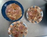 クリーミー味噌キムチ味回鍋肉青椒肉絲風作り方4写真