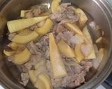 筍と豚肉の炒め煮作り方3写真