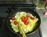 キャベツ！トマト！ツナ！でペペロンチーノ作り方5写真