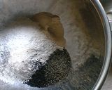 ゴマゴマチーズ、ベーグル。作り方1写真