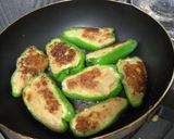 余ったハンバーグで★肉詰めピーマン作り方5写真