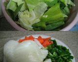 野菜たっぷり　鮭の味噌胡麻たれ炒め作り方3写真