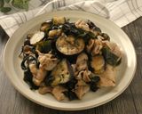 豚しゃぶとナスのにんにく醤油和え作り方6写真