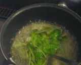 香菜使いきり　中華風たまごスープ作り方3写真
