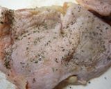 チキンとバジルのパリパリ焼き(*´∇`*)作り方2写真