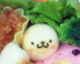 キャラ弁に♪ ｺﾛﾘンまん丸ゴマﾁｬン作り方5写真