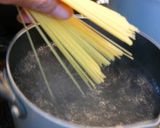 お弁当スパゲティ★ふりかけ＋干しエビ作り方1写真