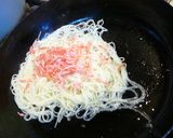 お弁当スパゲティ★ふりかけ＋干しエビ作り方3写真