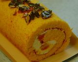 かぼちゃロールケーキ作り方10写真