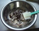 生クリームdeチョコケーキ（ノンバター）作り方2写真