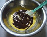 生クリームdeチョコケーキ（ノンバター）作り方6写真