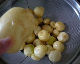 新じゃがのみそバター肉じゃが作り方1写真