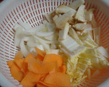 ☆とろ～りおいしい！白菜とお肉の炒め物☆作り方1写真