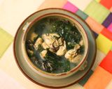 No.26 かきのわかめスープ　韓国料理作り方5写真