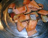 ♫♬甘塩鮭が立派なおかずに大変身♫♬作り方4写真