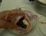本格薬膳。参鶏湯(サムゲタン)作り方2写真
