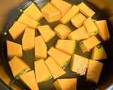 やさしい、かぼちゃ粥作り方1写真