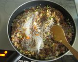 野菜たっぷりひき肉のレタス包み作り方4写真