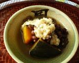 ダイエット★小豆かぼちゃ煮の玄米甘酒かけ作り方6写真