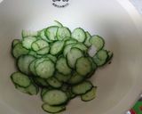 トマトとキュウリ🥒のポン酢和え作り方1写真