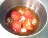 トマトの冷製＊ピリ辛茶漬け作り方5写真