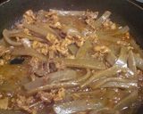 焼肉のタレ1本で！牛肉こんにゃく炒め☆作り方2写真