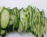 きゅうりたっぷり！簡単、本格タレの棒々鶏作り方2写真
