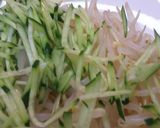 きゅうりたっぷり！簡単、本格タレの棒々鶏作り方3写真