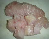 カジキマグロの味噌炒め作り方1写真