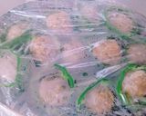 ＊肉だんご詰めピーマン＊作り方4写真