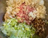 レンコン入り椎茸の肉詰め作り方3写真