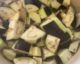 なすの肉味噌　鶏作り方1写真
