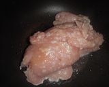 鶏のそぼろ丼作り方1写真