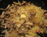 鶏肉ときのこたっぷり和風パスタ作り方4写真