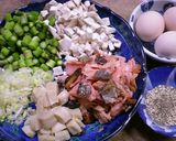 鮭チャーハンwithキムチでまいぅ~♪作り方1写真