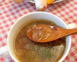 飴色玉ねぎのオニオンスープ作り方5写真