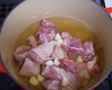 鶏肉のお酢とにんにく煮★作り方2写真