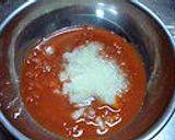 チキンとポテトのトマトクリームパスタ作り方2写真
