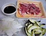 すき焼きうどん作り方1写真