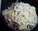 すき焼きうどん作り方5写真